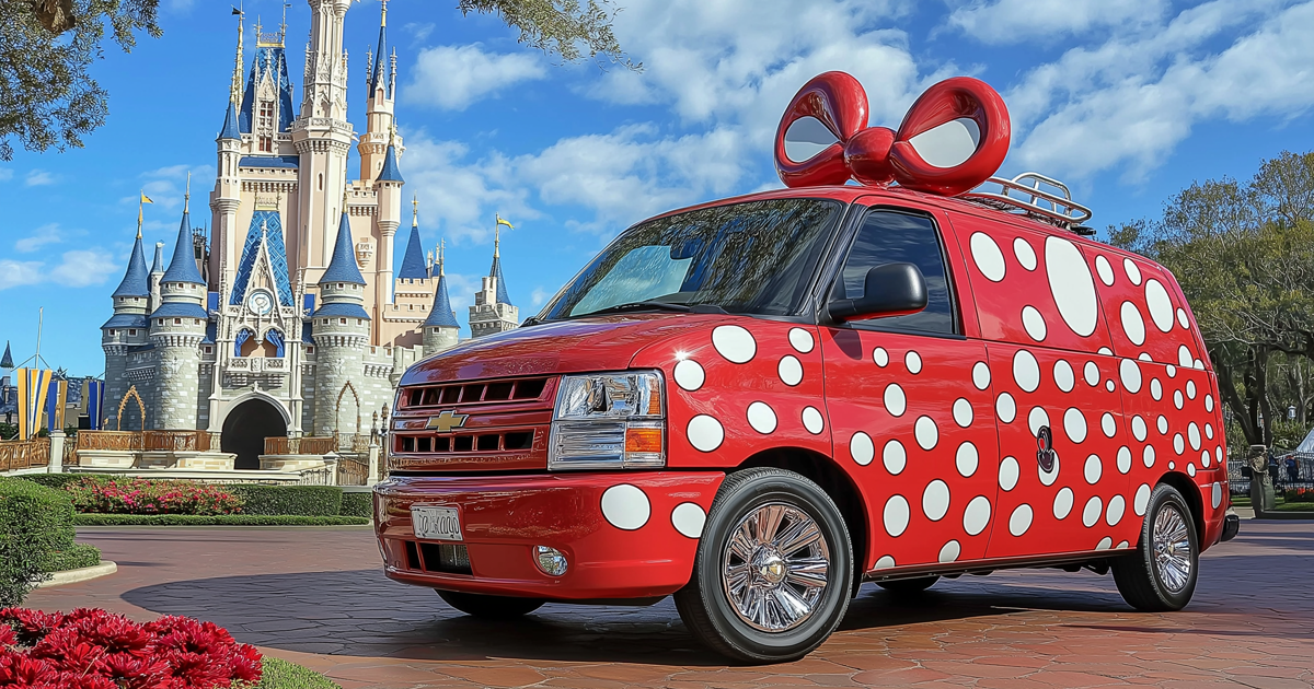 Walt Disney World Minnie Vans